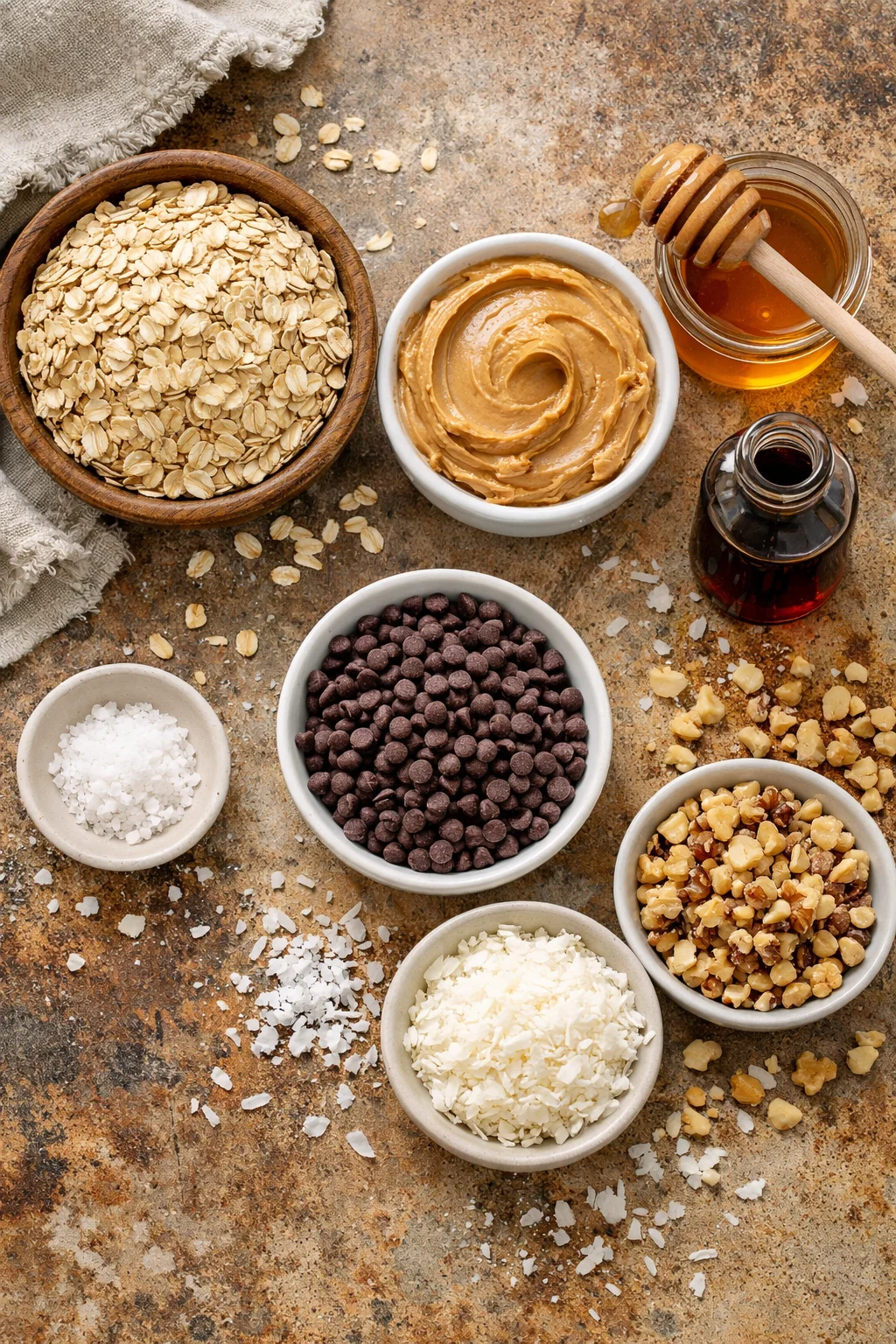 NO BAKE PEANUT BUTTER OATMEAL BARS