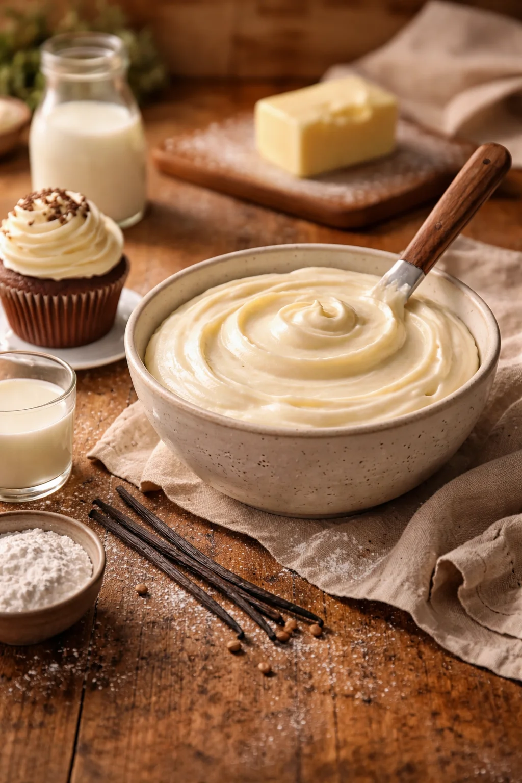 Old-Fashioned Vanilla icing
