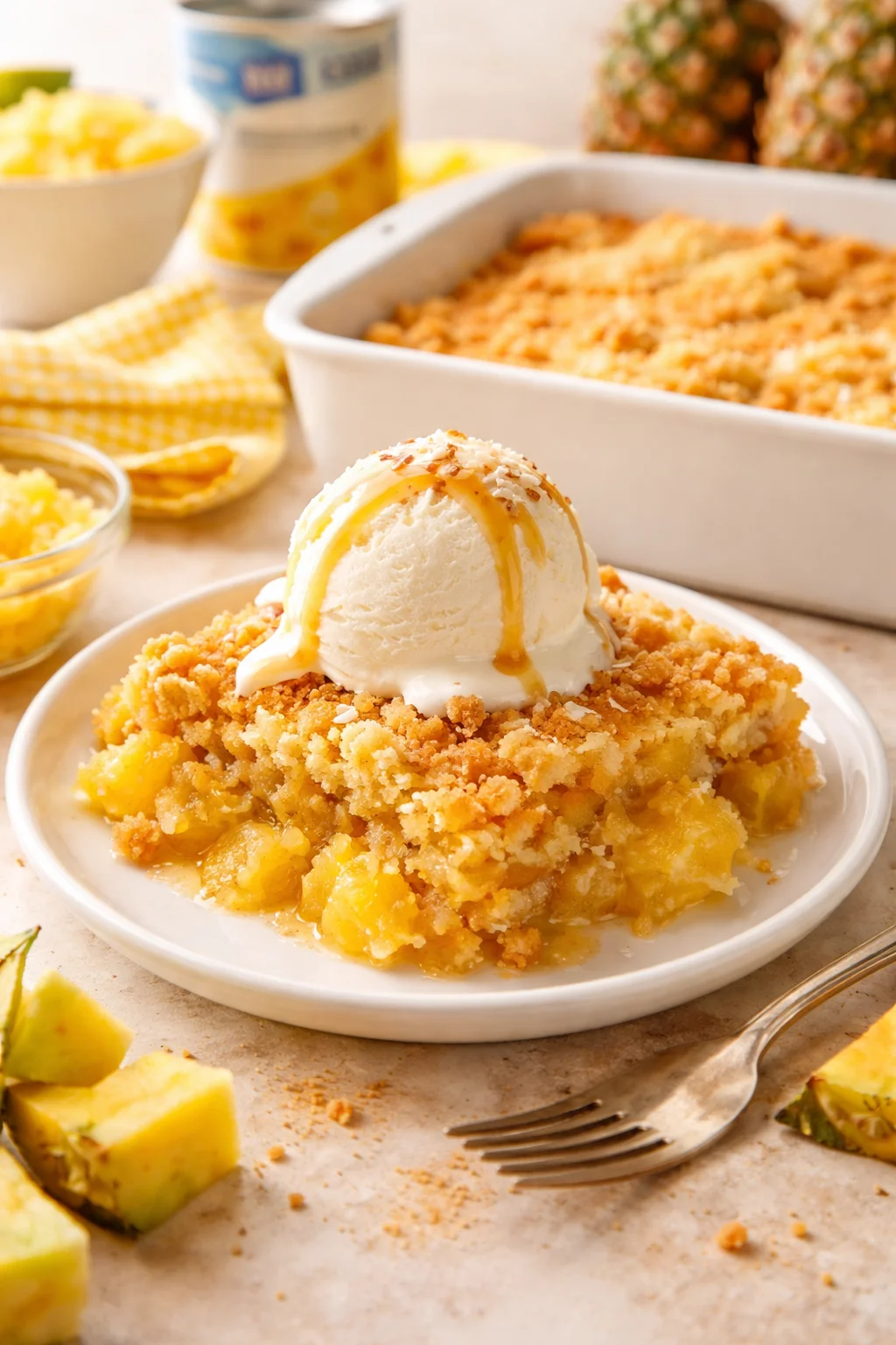 PINEAPPLE DUMP CAKE