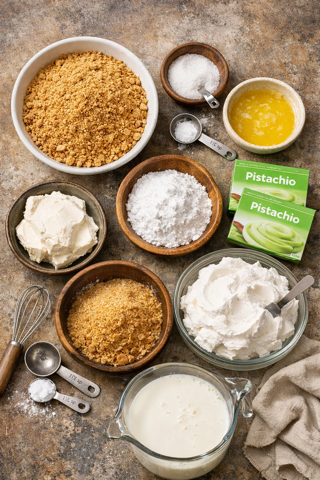 PISTACHIO PUDDING DESSERT