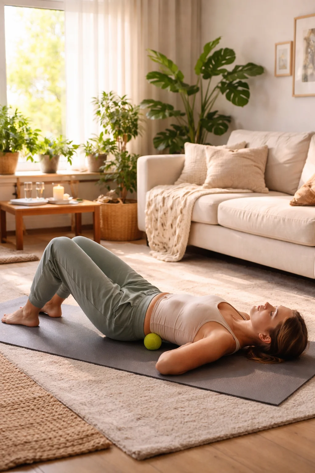 Relieve Back And Foot Pain With A Tennis Ball