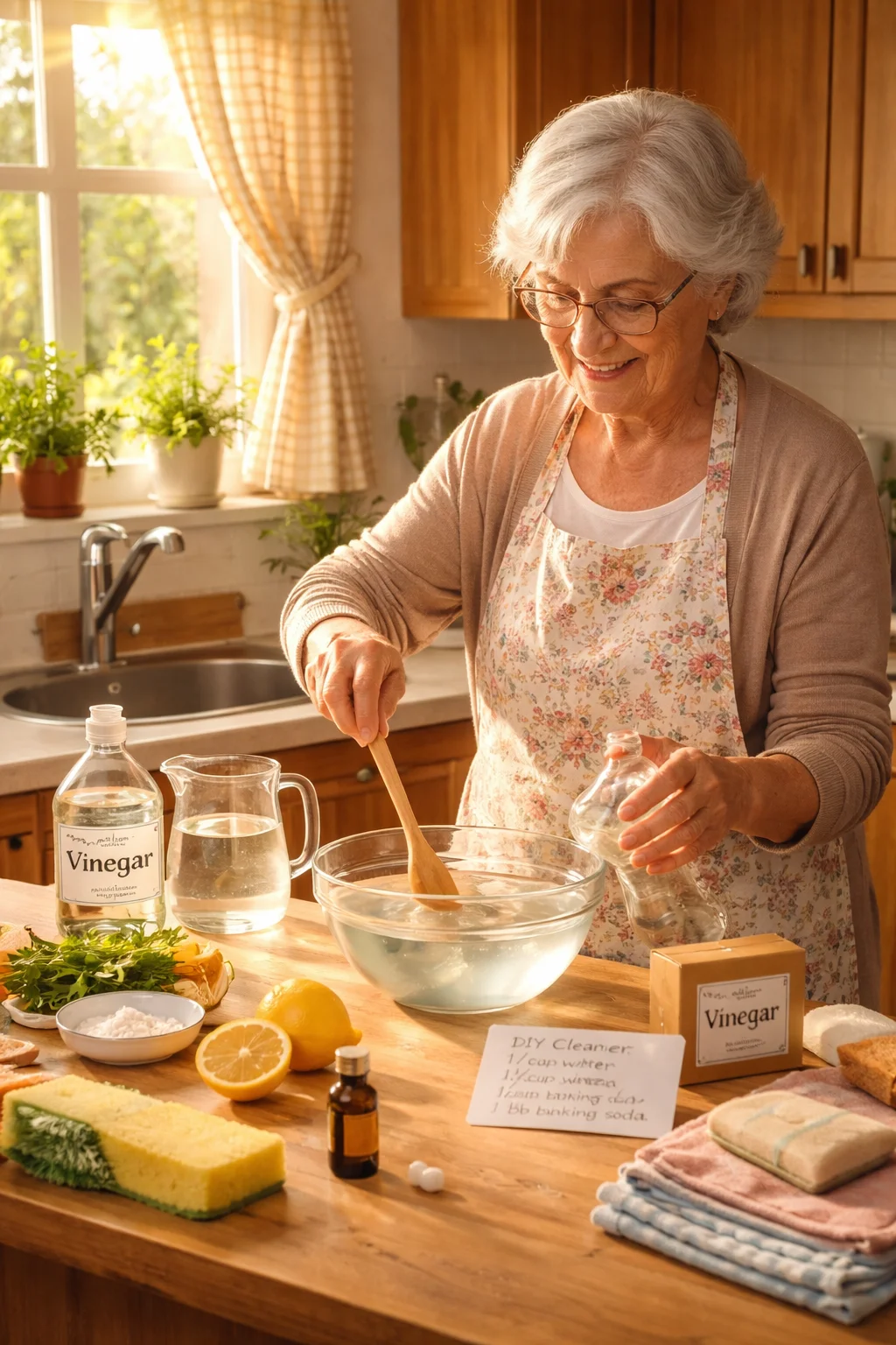 Restore Wood Easily With Vinegar + Oil