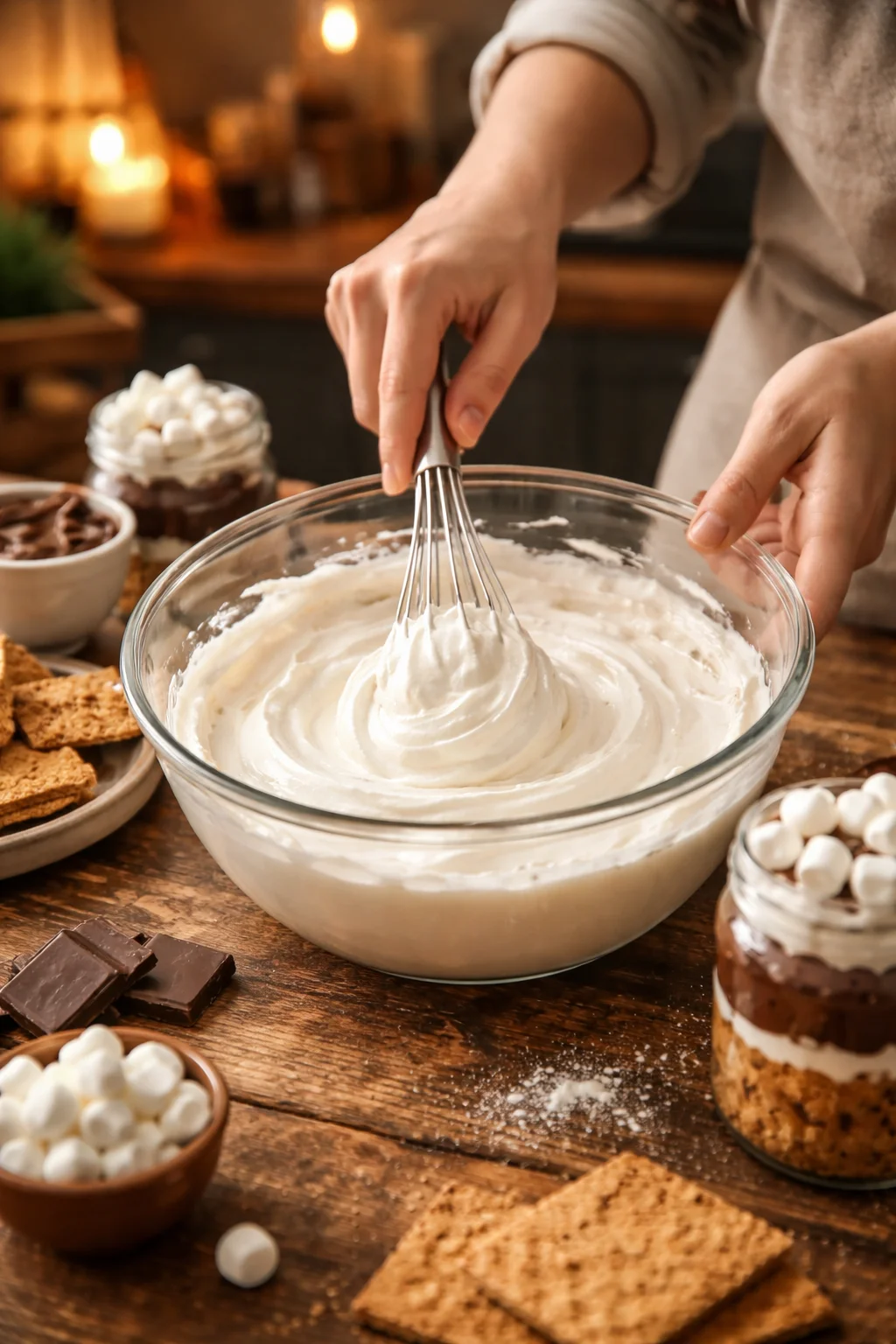 S'MORES TRIFLE (In A JAR!)