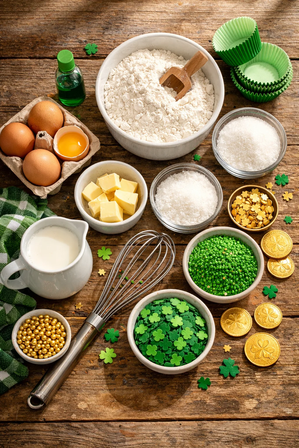 St. Patrick’s Day Green Cupcakes