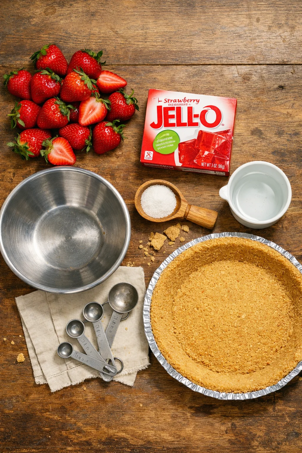 Strawberry Jello Pie