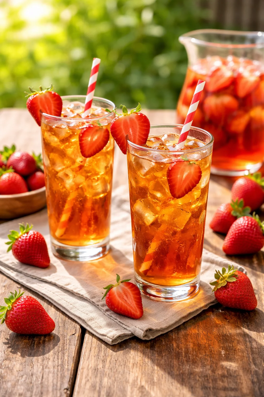 STRAWBERRY SWEET TEA