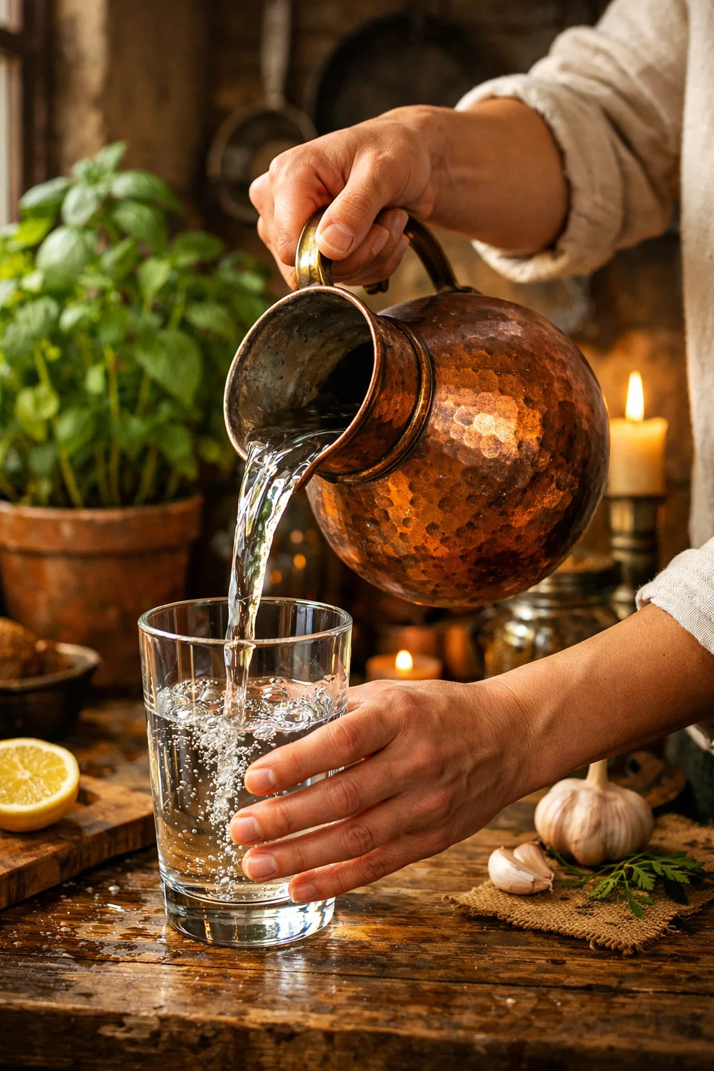 Why Our Ancestors Drank Water From Copper Containers