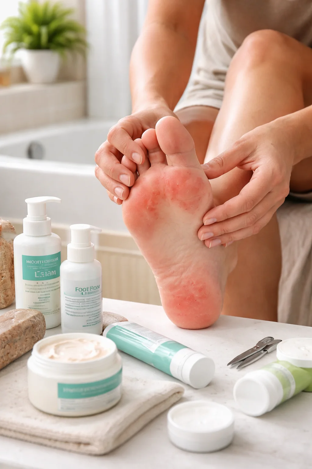 Your Feet Are warning you about Skin's moisture levels