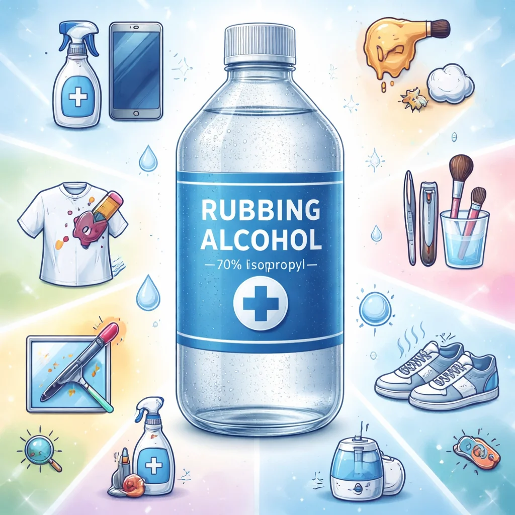 Clean Alcohol Your Rubbing Alcohol Can Be A Powerful Cleaning Agent