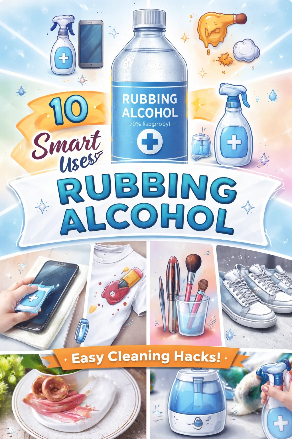 Your Rubbing Alcohol Can Be A Powerful Cleaning Agent