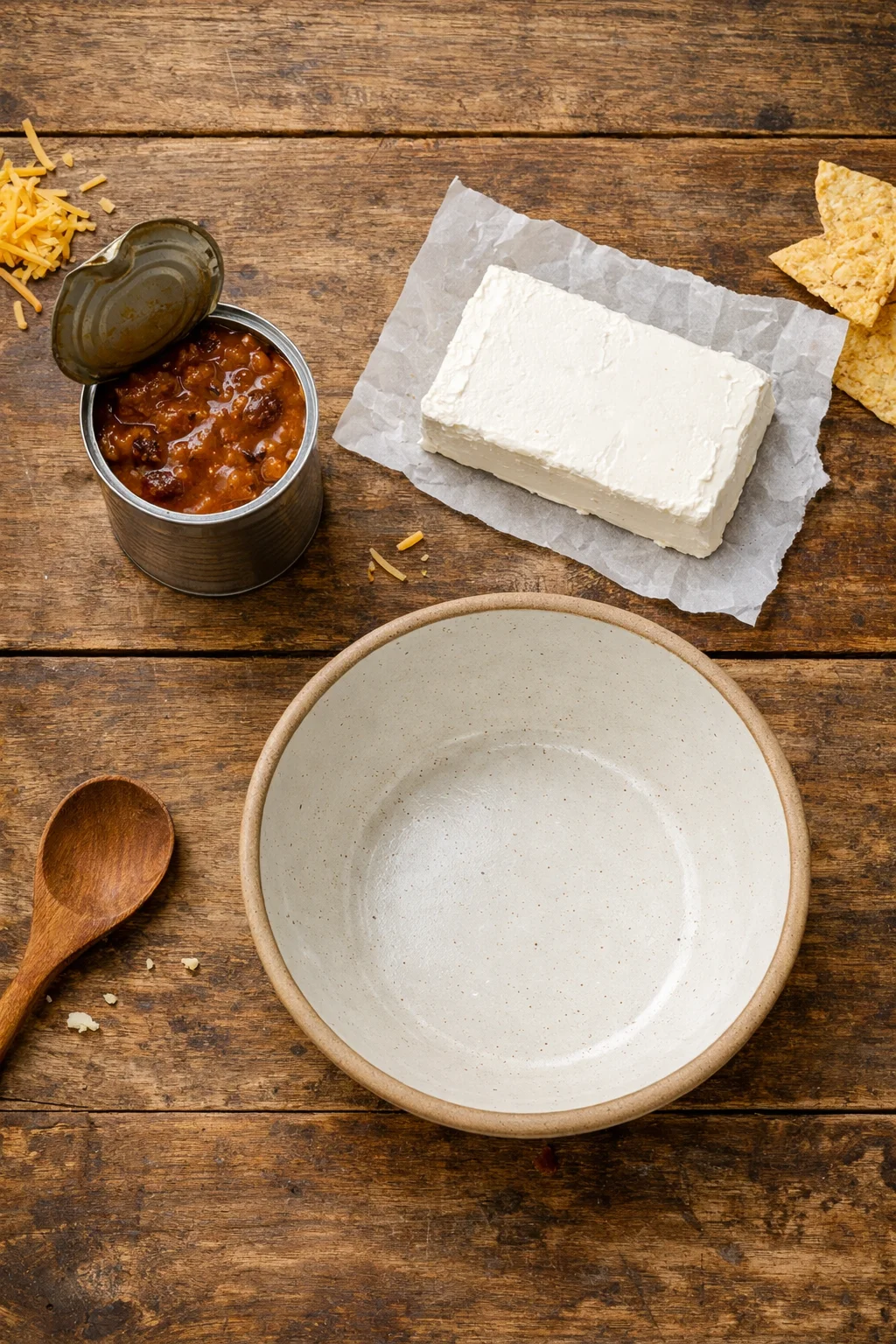 3 INGREDIENT CHILI CHEESE DIP