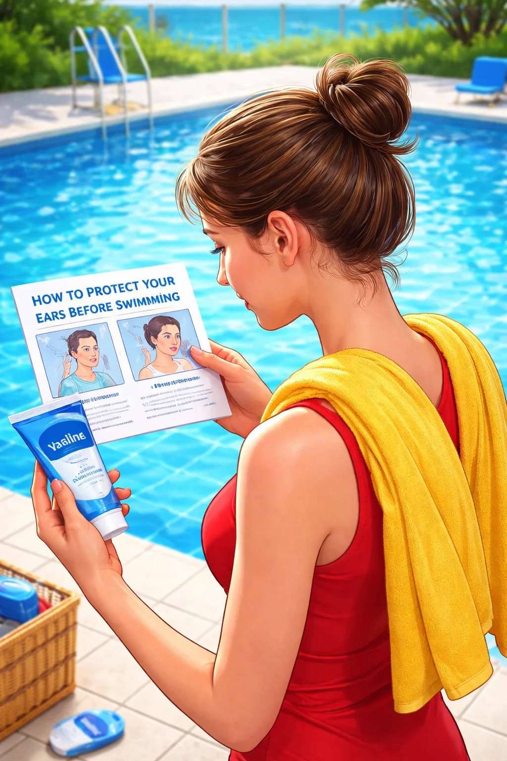 Applying Vaseline Around the Ear Before Swimming Can Help Prevent Swimmer's Ear