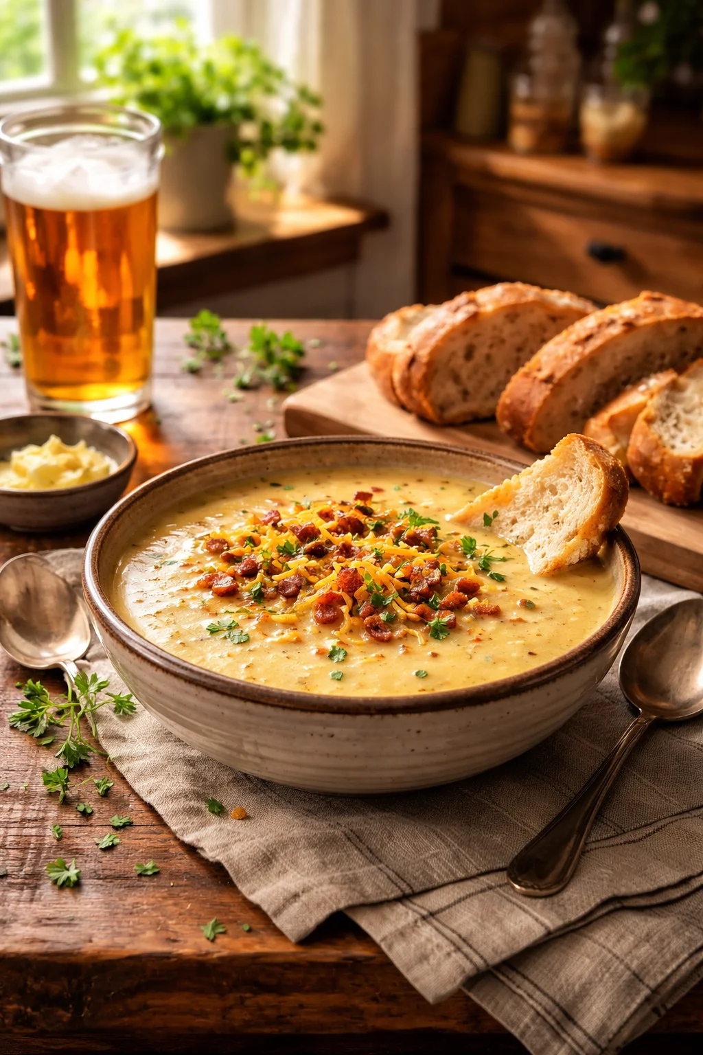 Beer Cheese Soup