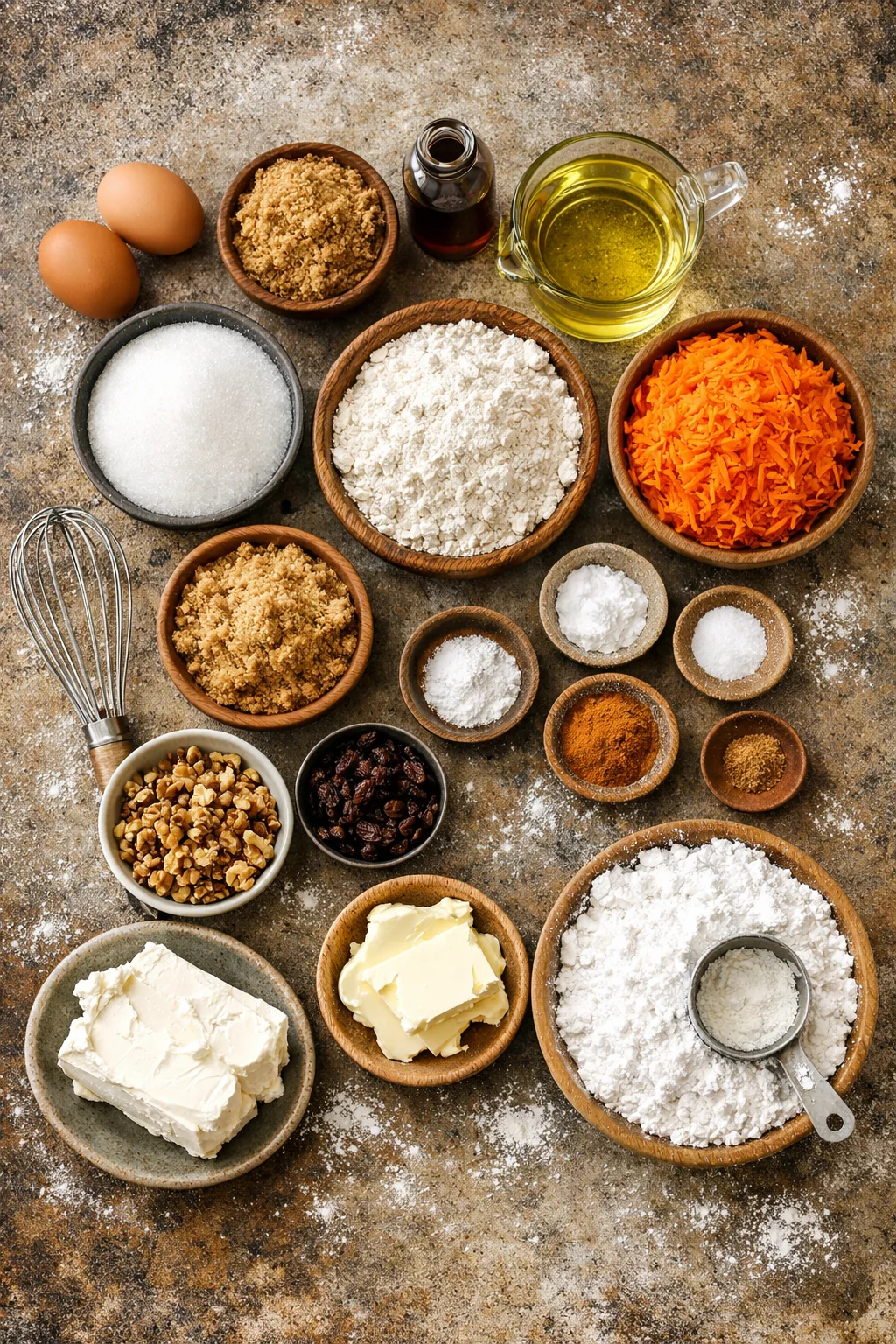 CARROT CAKE CUPCAKE FOR EASTER