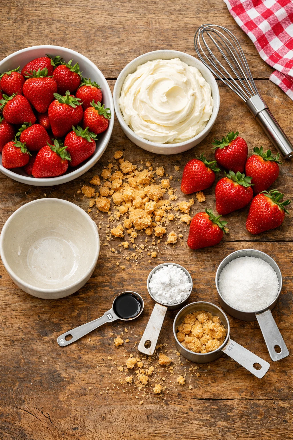 CHEESECAKE DEVILED STRAWBERRIES