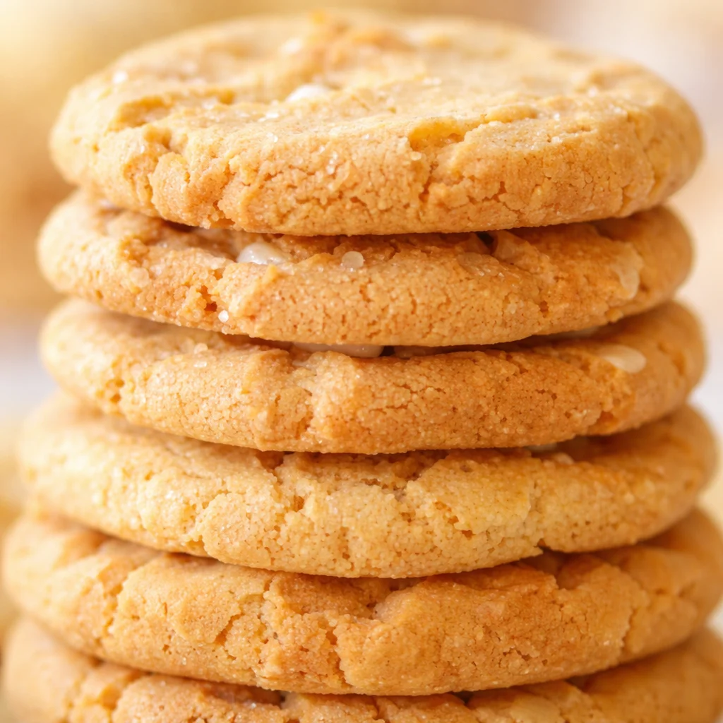 A plate of soft-baked Cheesecake Pudding Cookies with festive sprinkles.