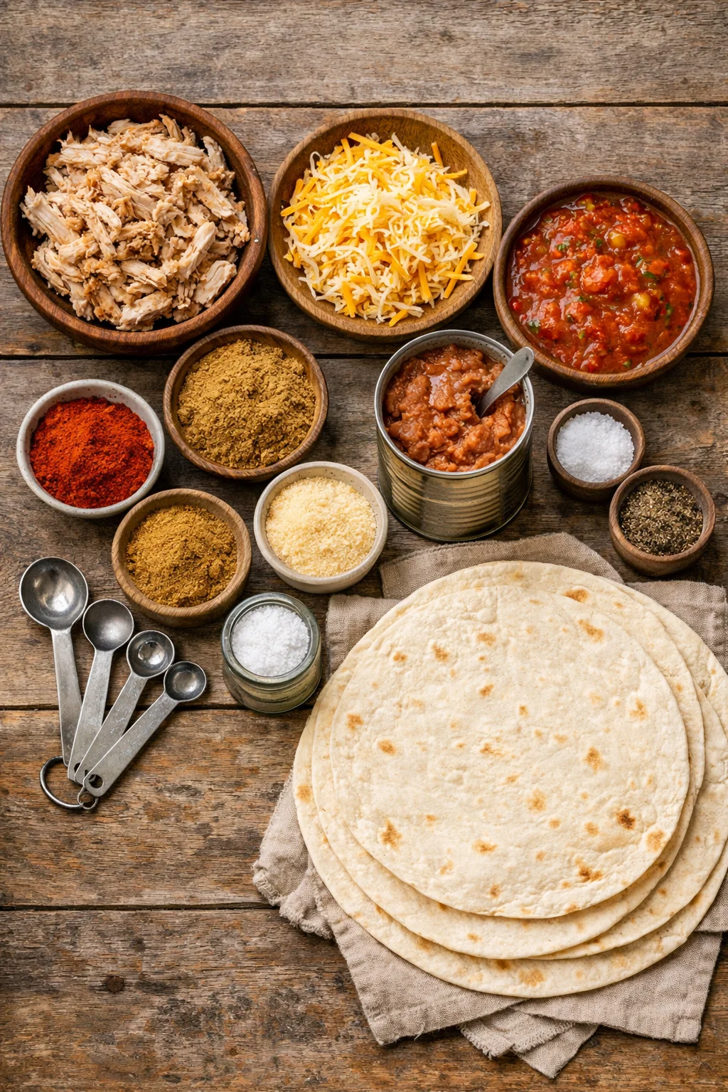 Chicken chimichangas