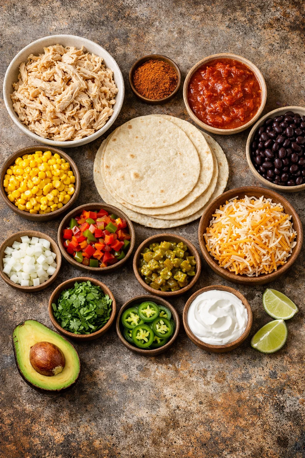 CHICKEN TACO CASSEROLE