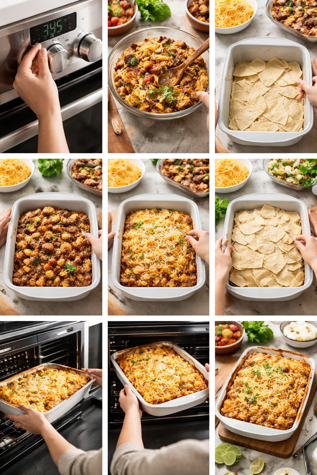 CHICKEN TACO CASSEROLE