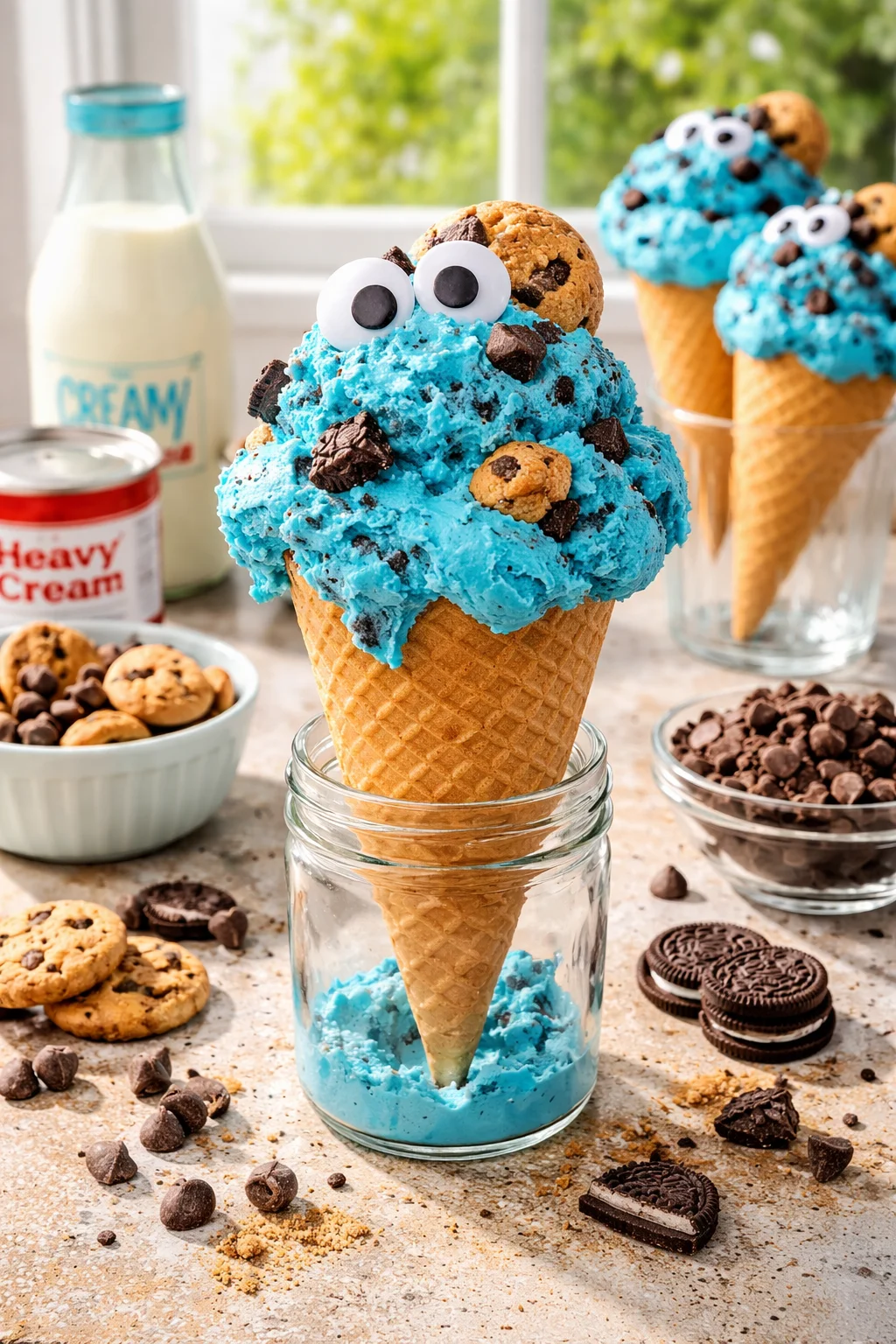 Cookie Monster Ice Cream