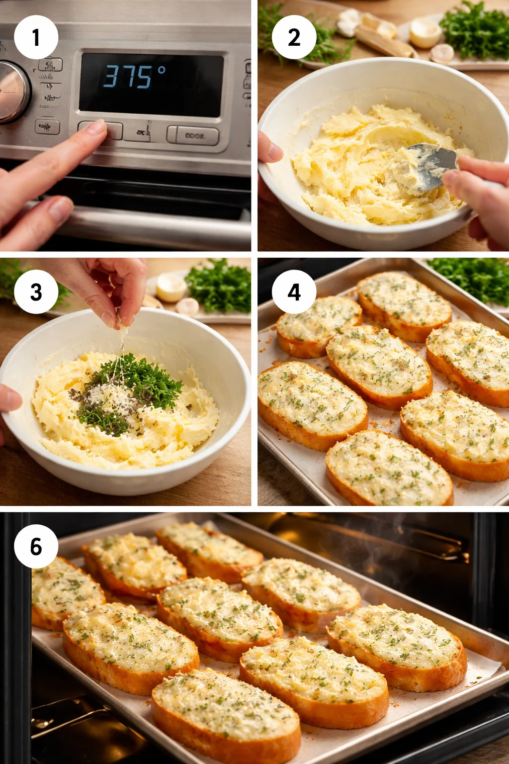 Cream Cheese Garlic Bread