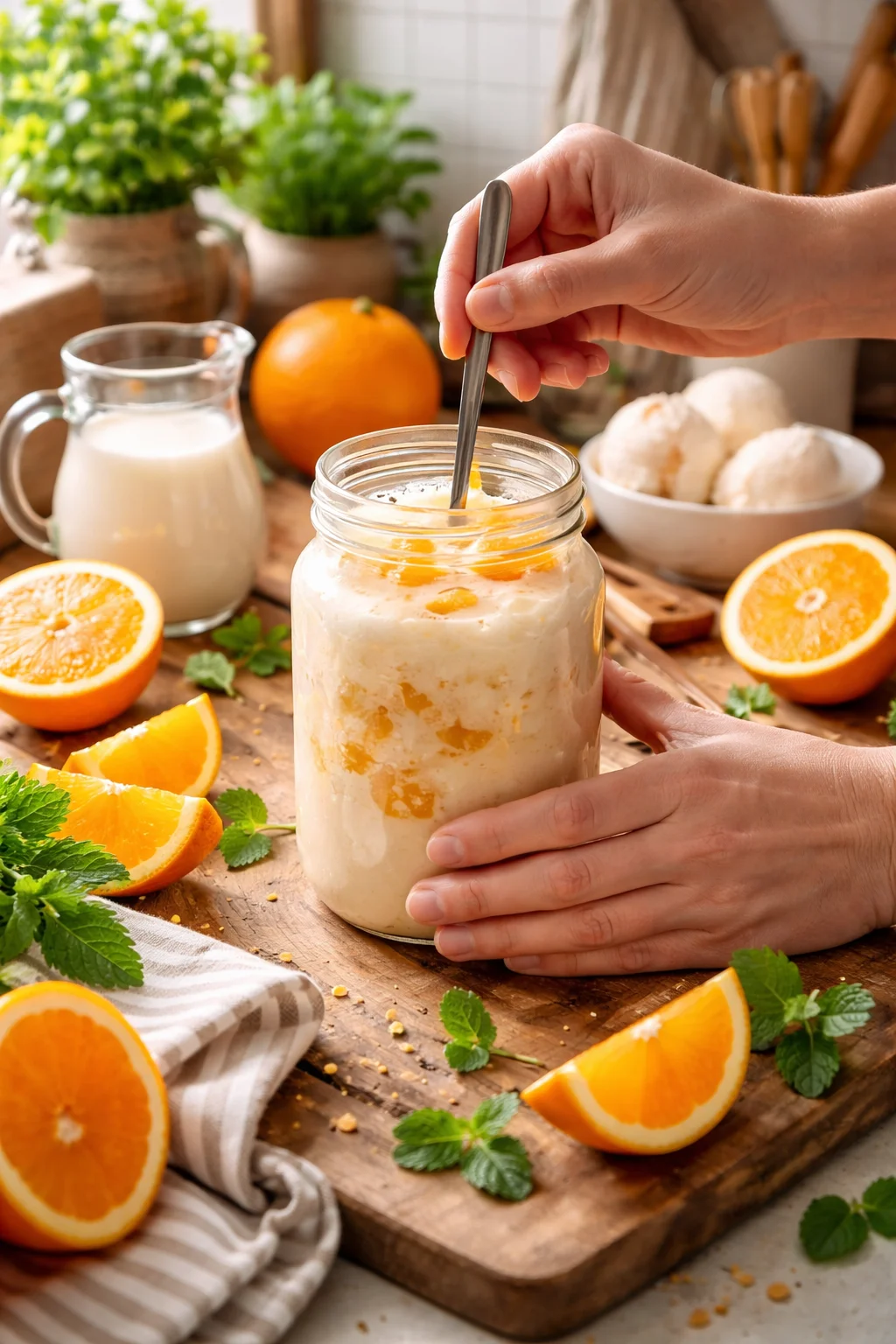 CREAMSICLE BOOZY MILKSHAKE