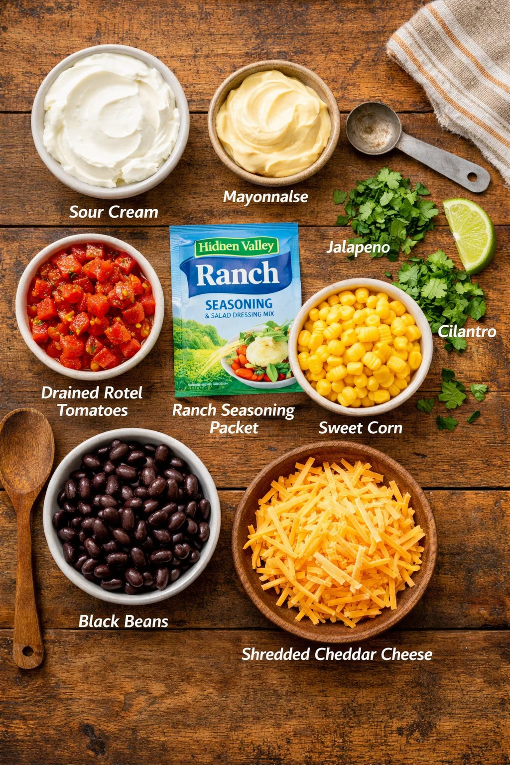 Creamy Fiesta Ranch Dip