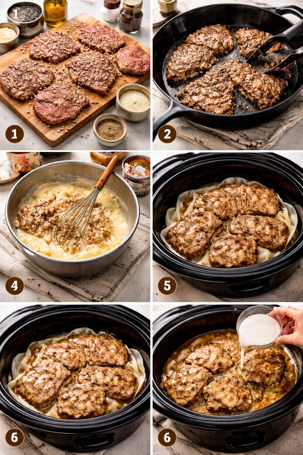Crock Pot Cube Steak