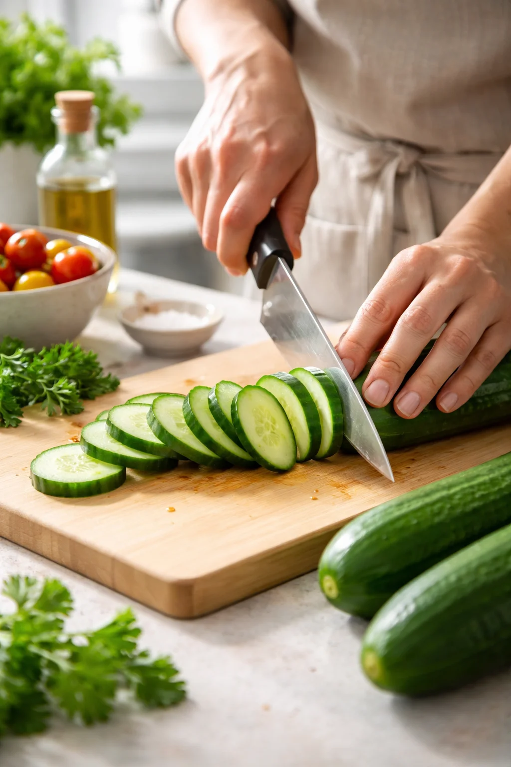 CUCUMBER TEA SANDWICHES