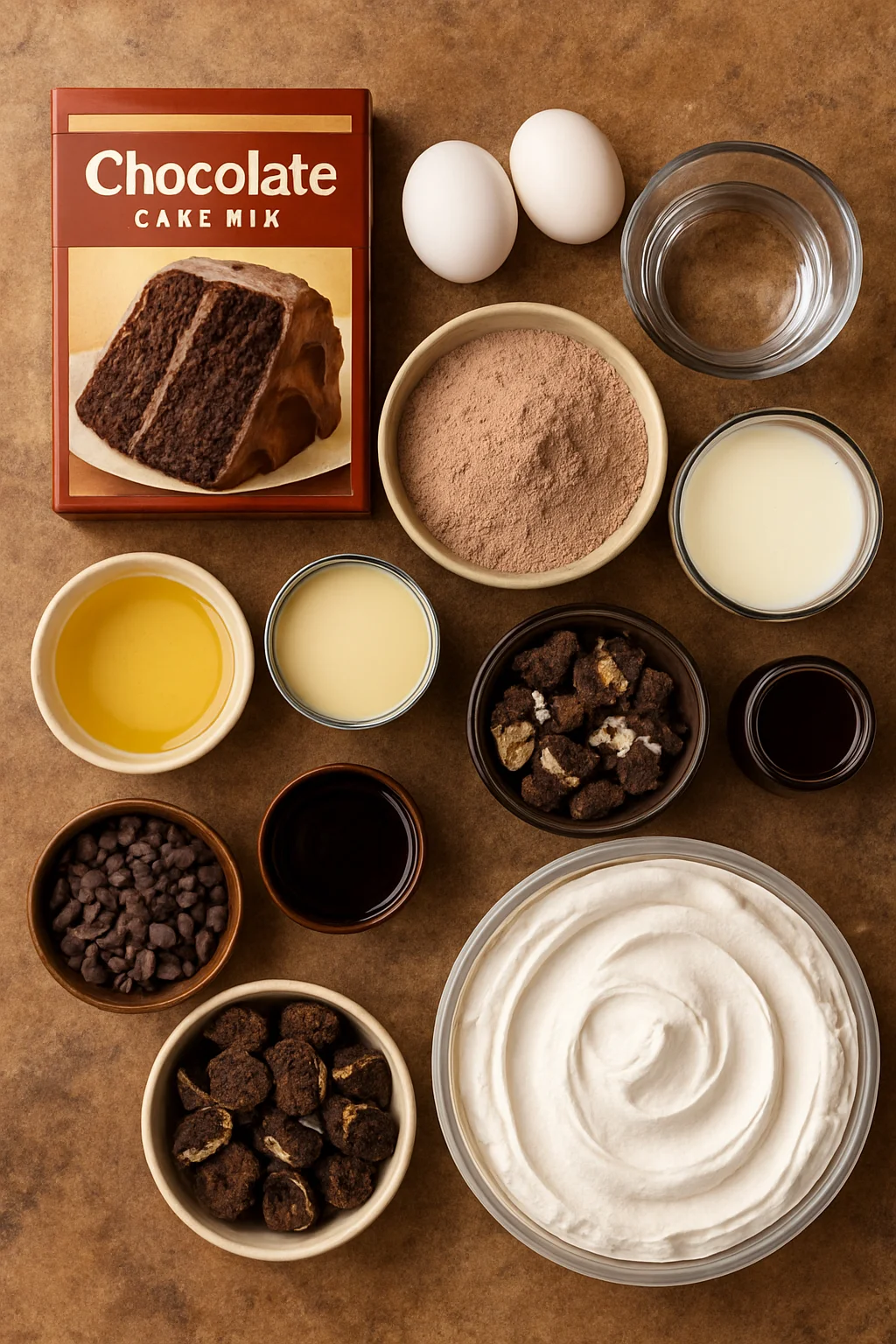 DEATH BY CHOCOLATE POKE CAKE