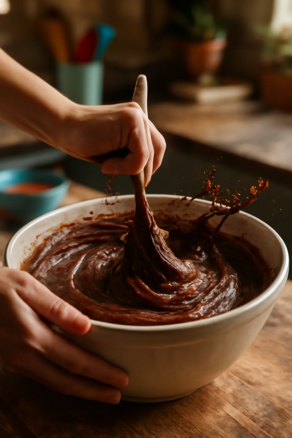 DEATH BY CHOCOLATE POKE CAKE