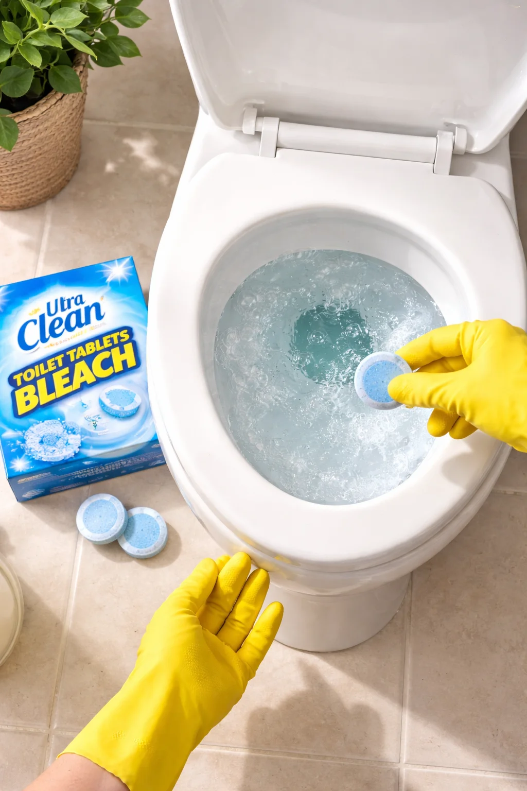 DIY Toilet Cleaning Tablets: Drop One In, Walk Away Clean