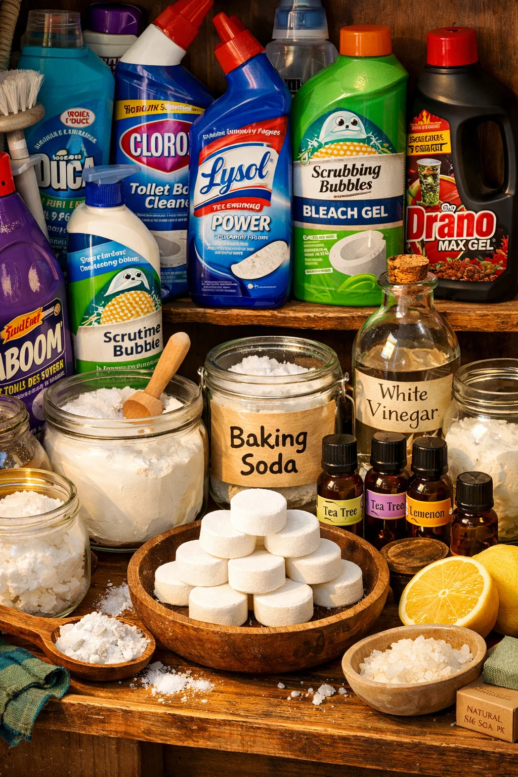 DIY Toilet Cleaning Tablets: Drop One In, Walk Away Clean