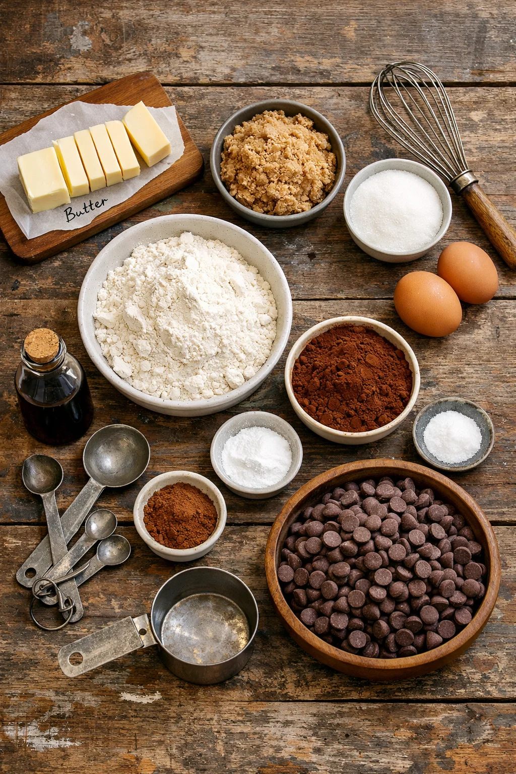 Double Chocolate Chip Cookies