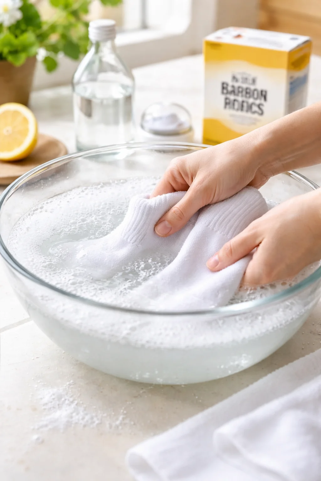 Easily Revive Your White Socks With A Simple DIY Method