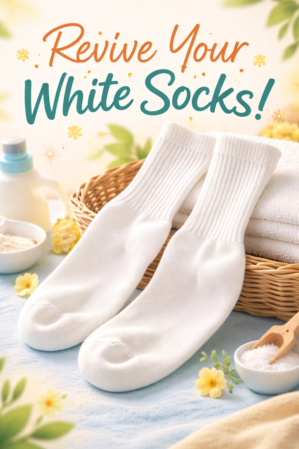 Easily Revive Your White Socks With A Simple DIY Method