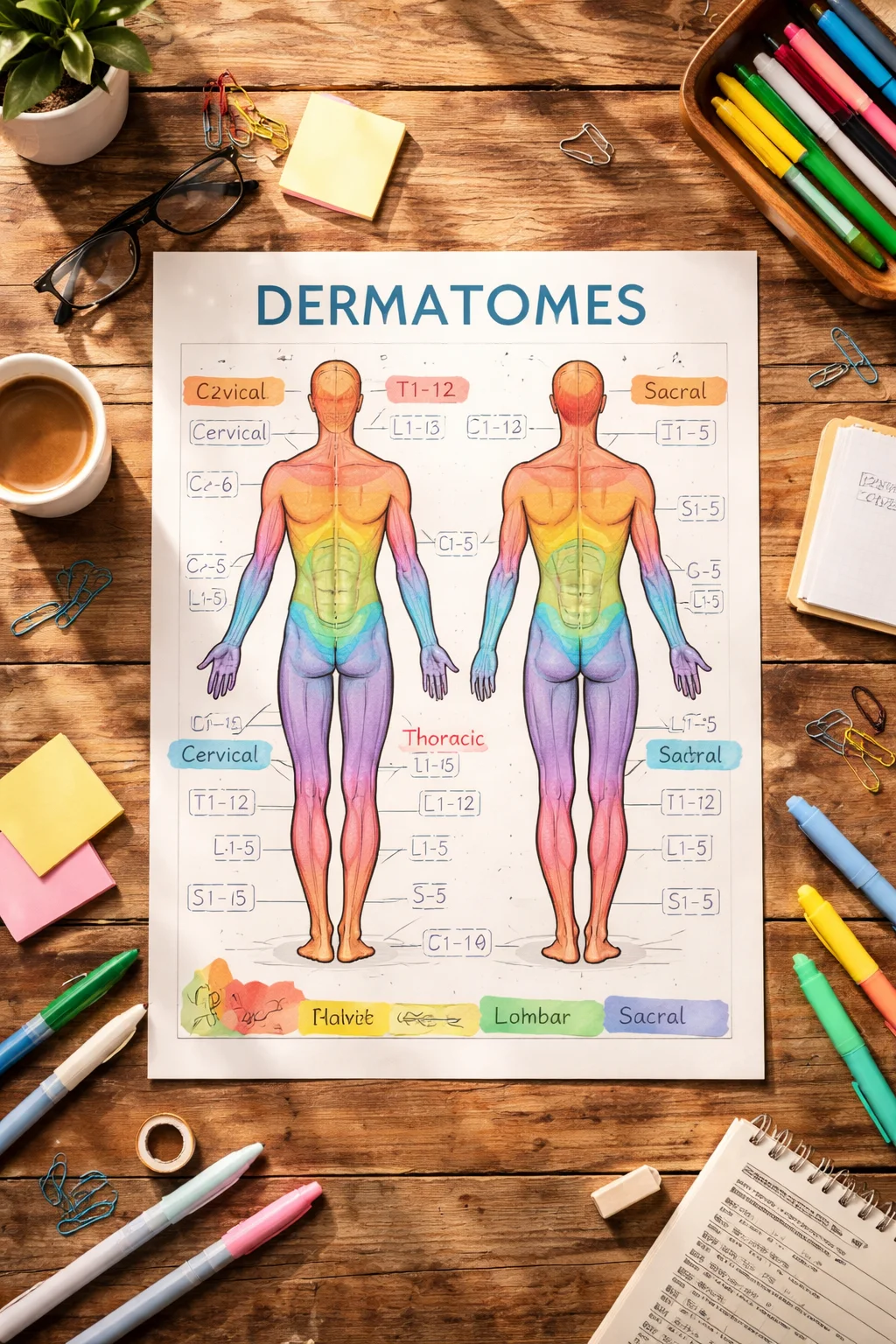 Facial Zone Map: Organ Connections