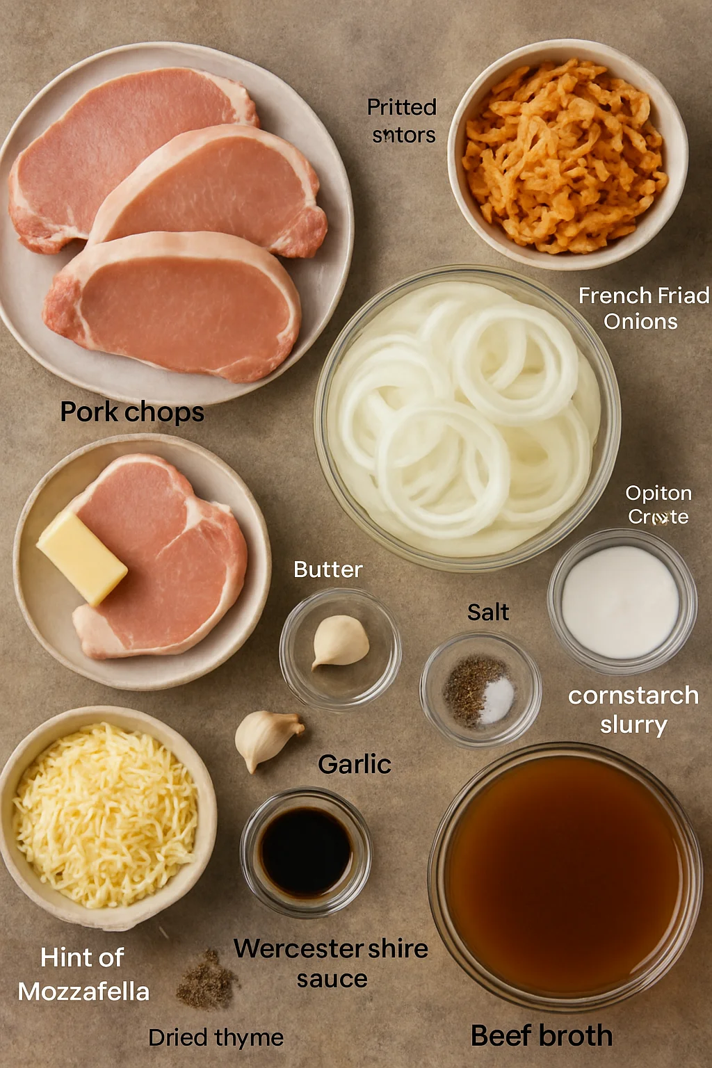 FRENCH ONION PORK CHOP CASSEROLE