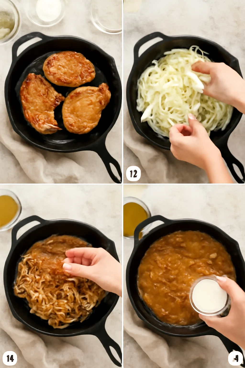 FRENCH ONION PORK CHOP CASSEROLE