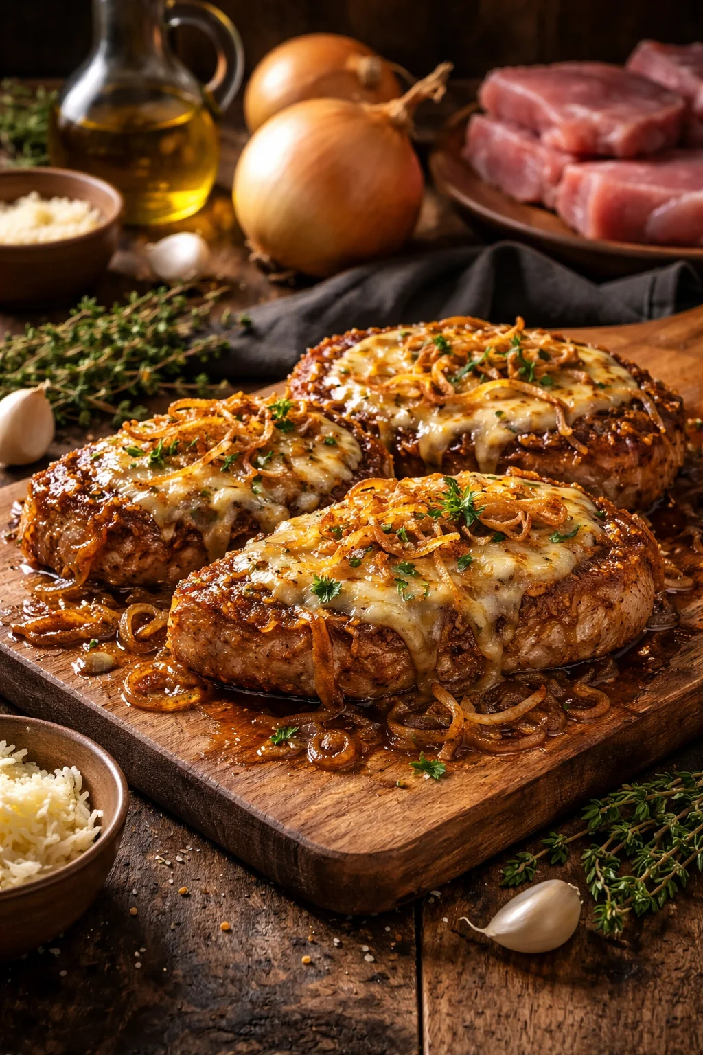 French Onion Pork Chops