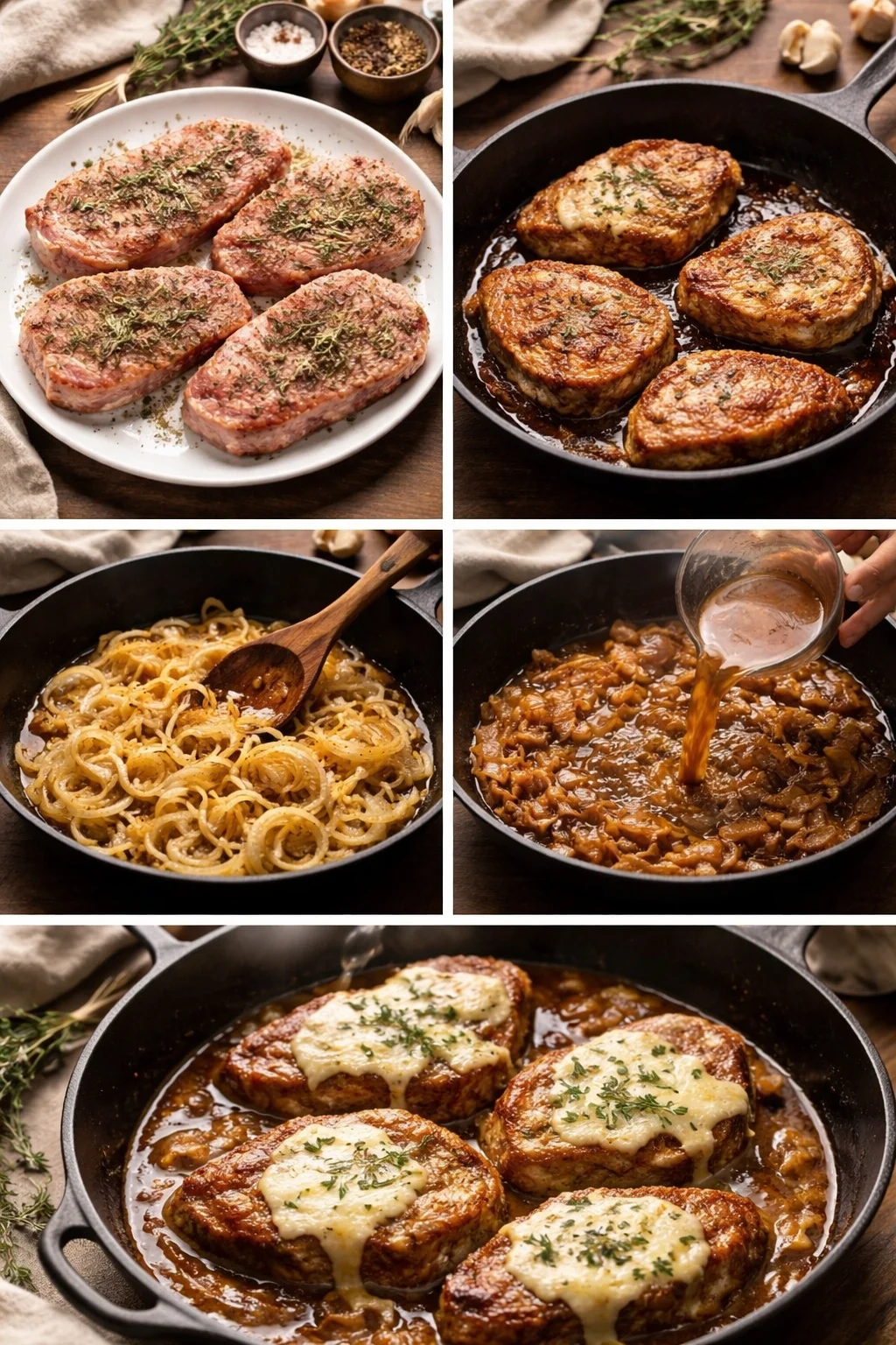 French Onion Pork Chops