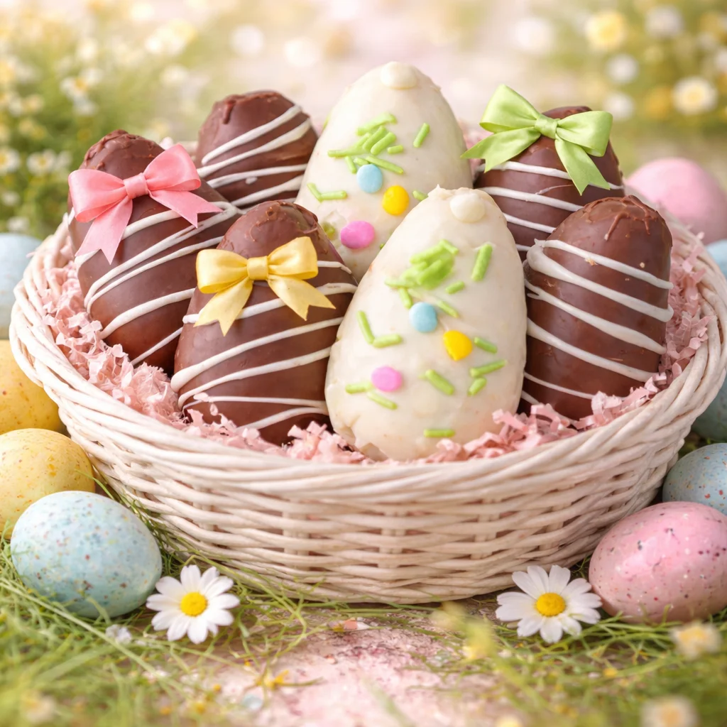 Delicious homemade Reese's Eggs made with creamy peanut butter and chocolate.