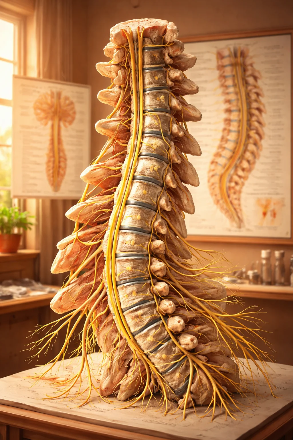 How The Spine Connects To All The Organs