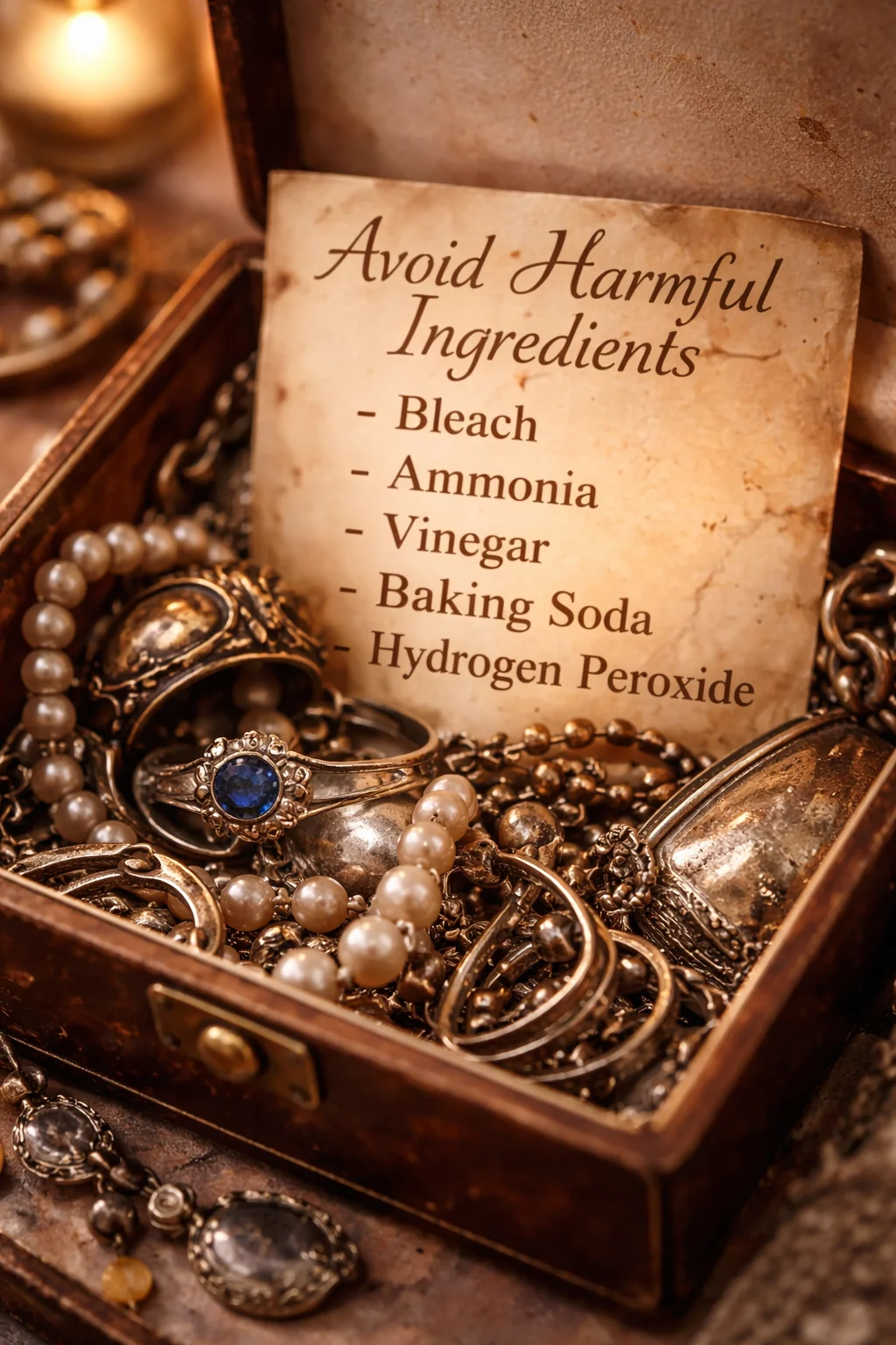Jewelry Cleaning Can Be Easy With Simple Ingredients