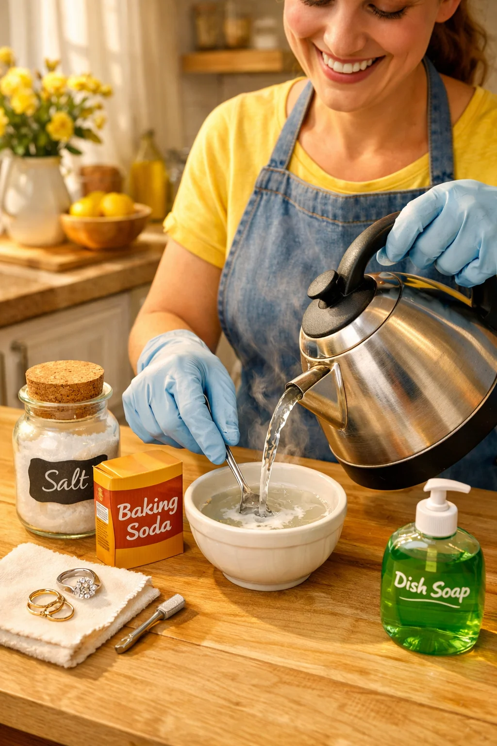 Jewelry Cleaning Can Be Easy With Simple Ingredients