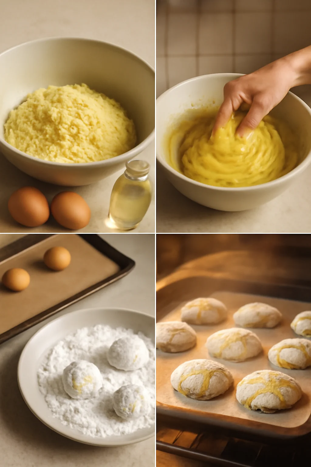 LEMON CAKE MIX COOKIES