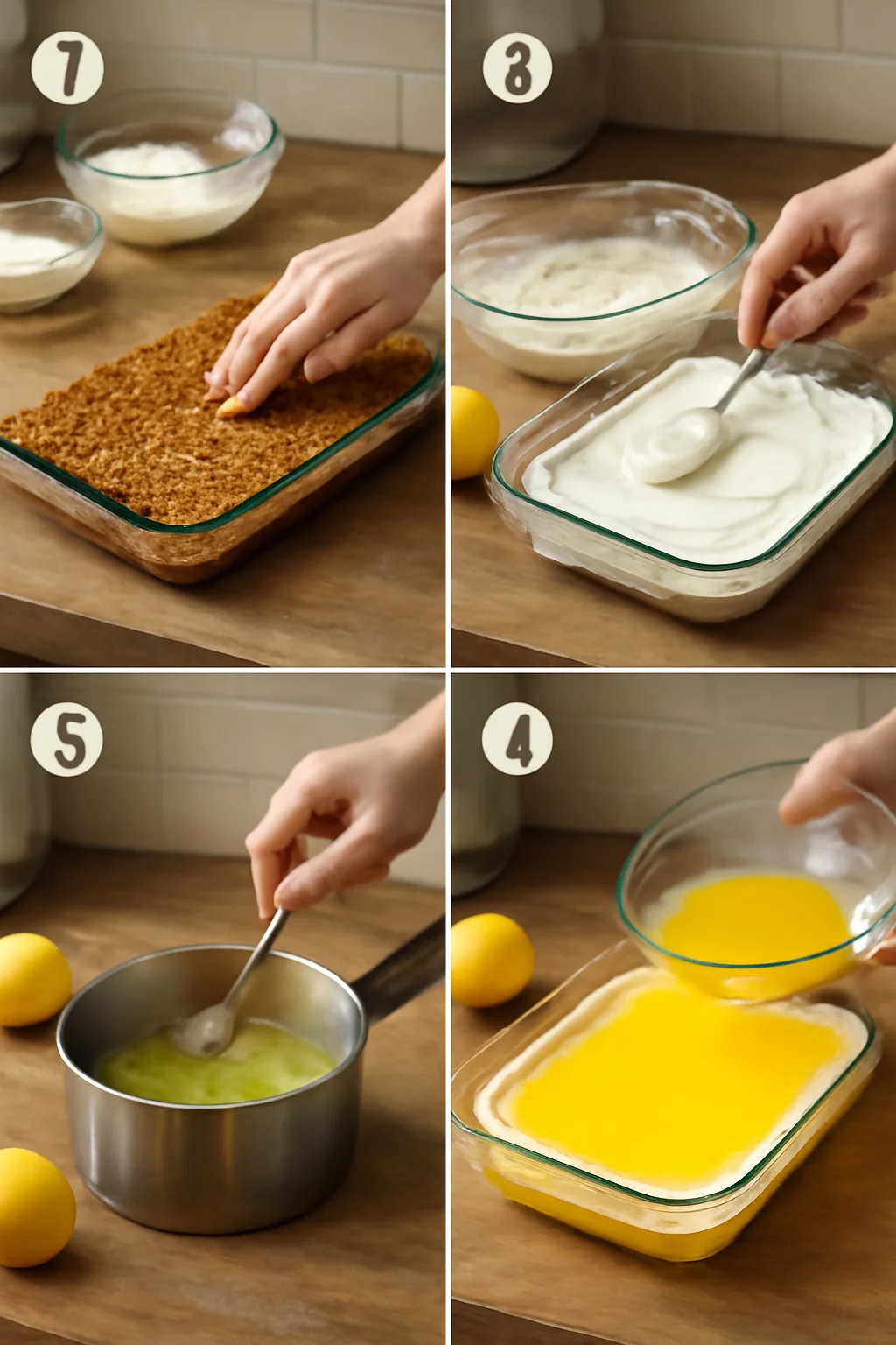 LEMON PRETZEL DESSERT