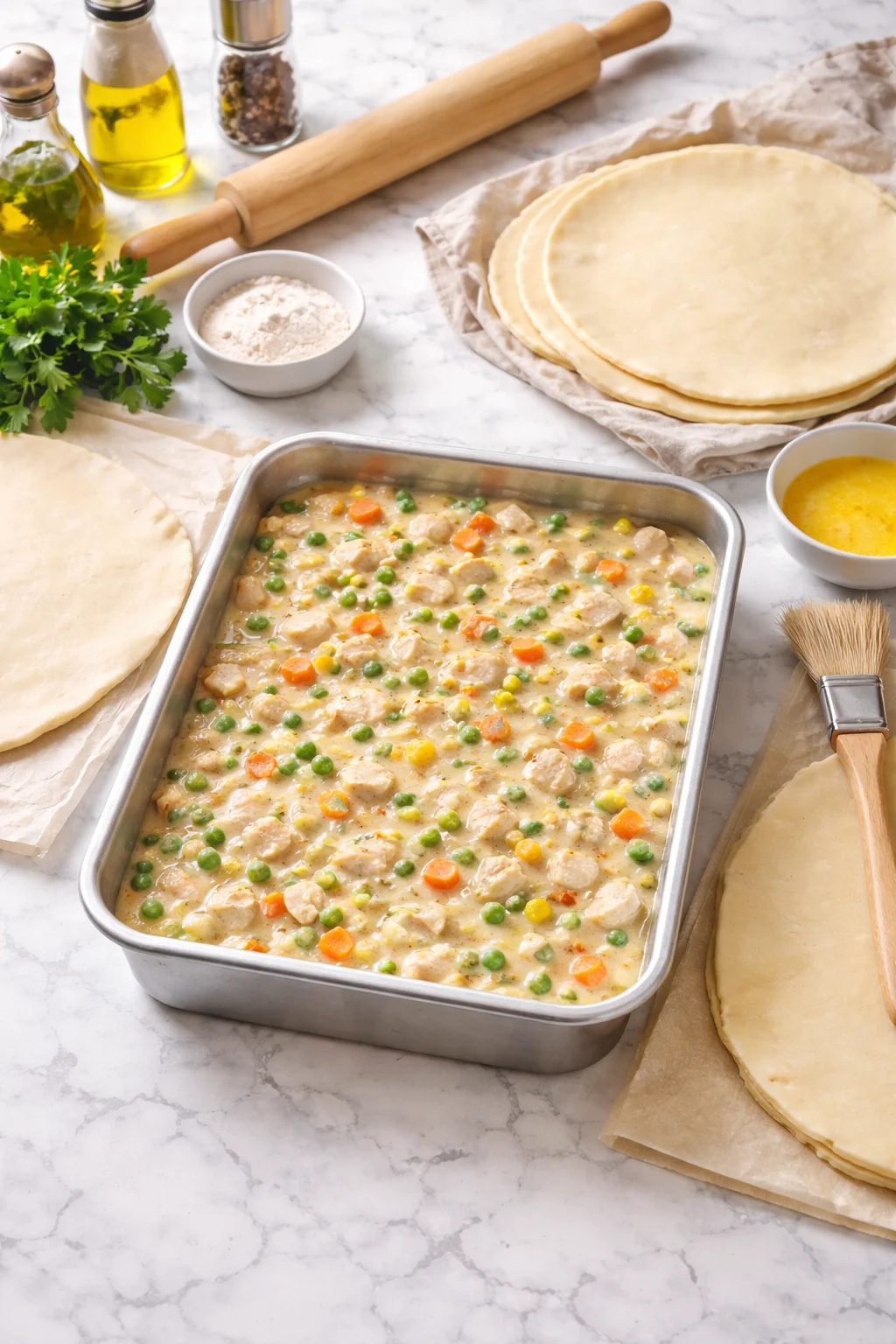 Make-Ahead Chicken Pot Pie