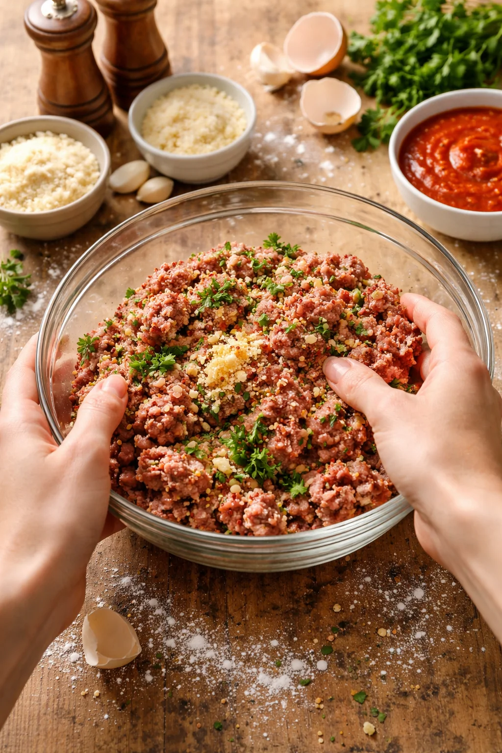 Meatball Sub Casserole