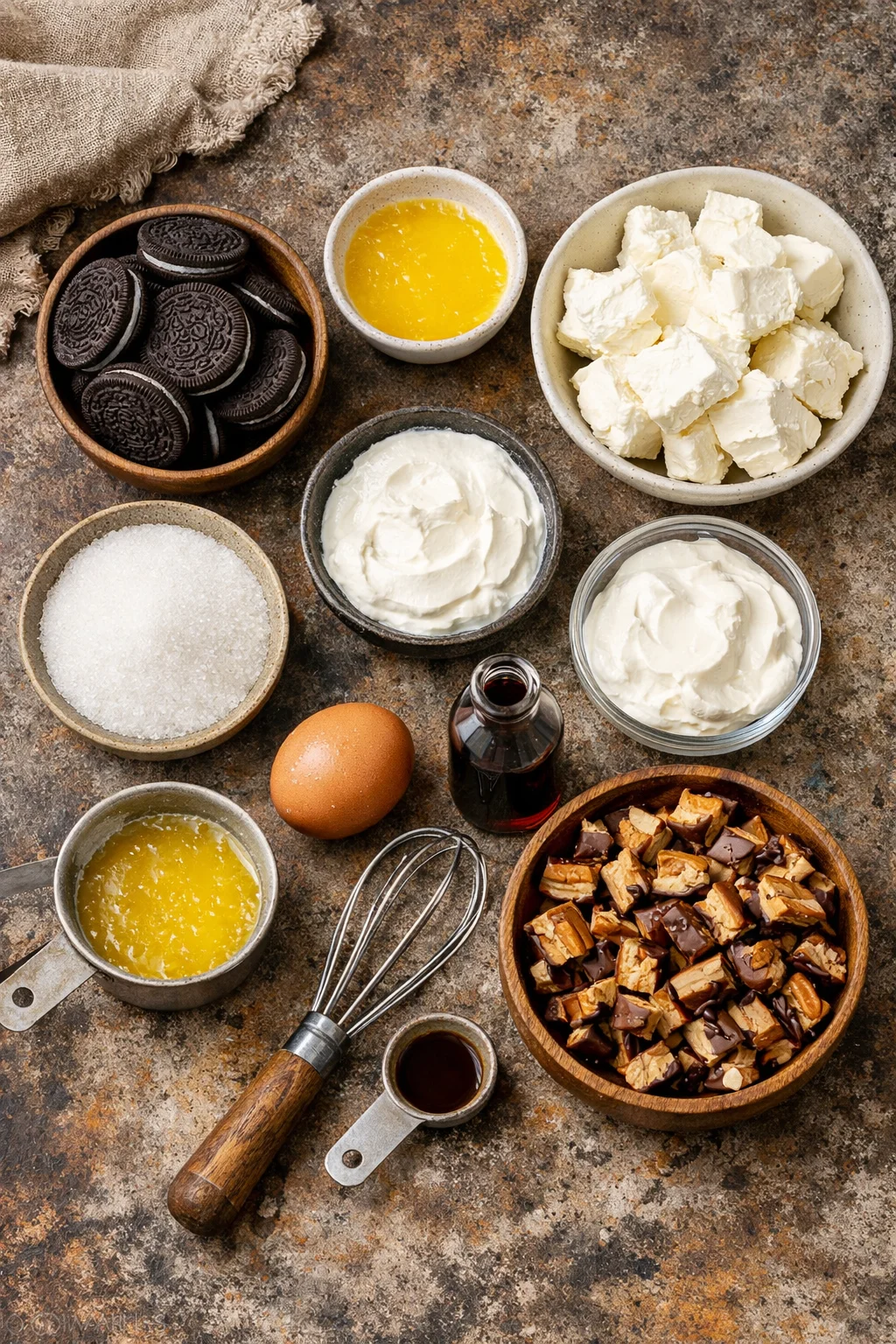 MINI SNICKERS CHEESECAKE!